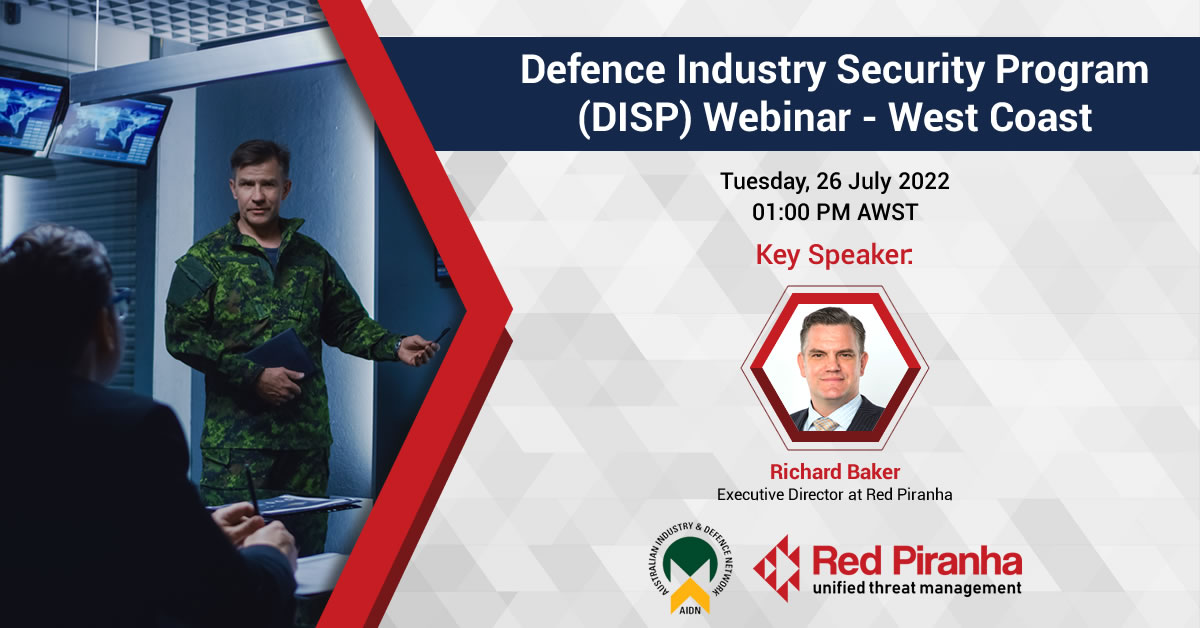 AIDN and Red Piranha DISP Membership Webinars