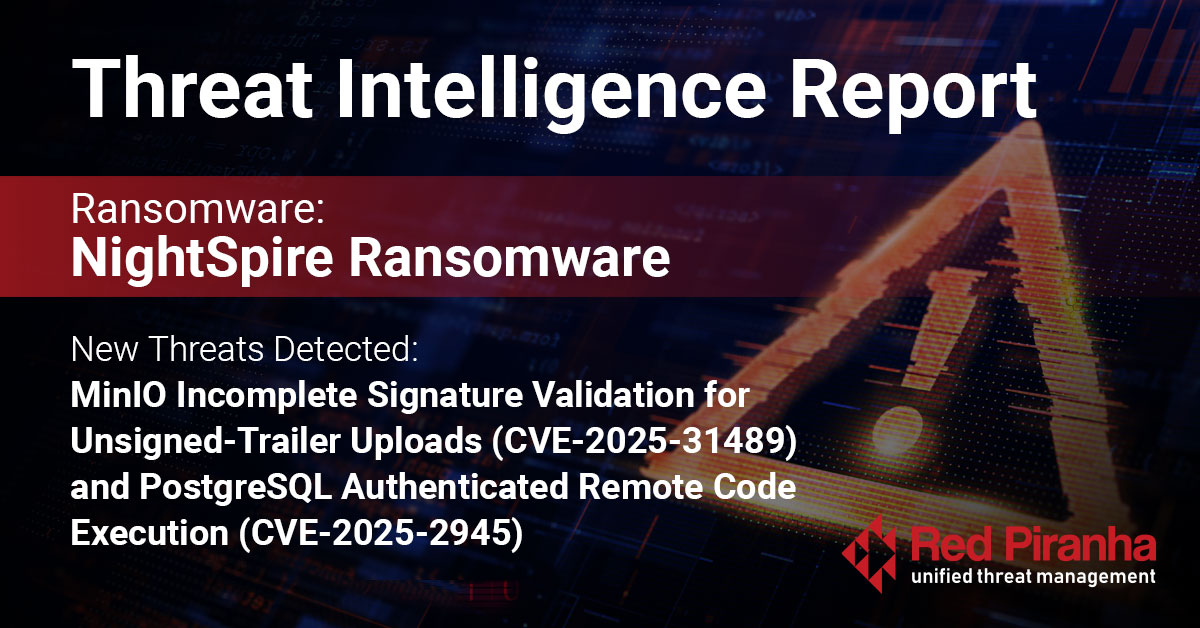 Threat Intel Report Banner