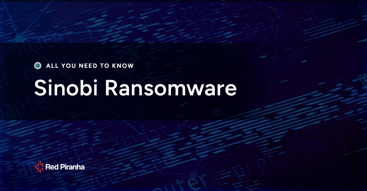 Sinobi Ransomware Banner