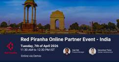 Red Piranha Online Partner Event - India 3rd April 2026