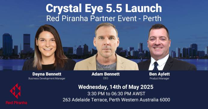 Crystal Eye 5.5 Launch - Red Piranha Partner Event - Event